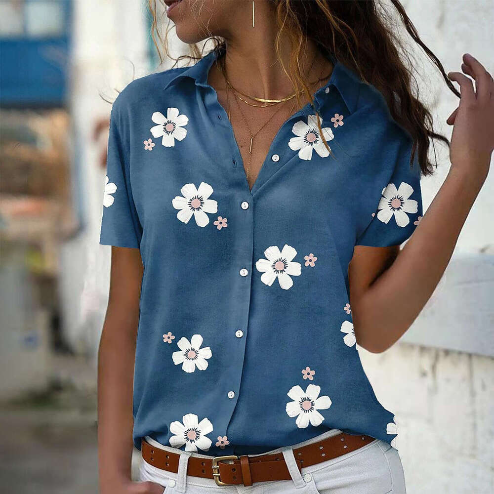 Designer Shirt Tshirts New Merchandise Summer Fashion Slim Crop Top Casual Harajuku Print Vintage Sports Fitness Turtleneck Slim-fit Lace Graphic T Sh