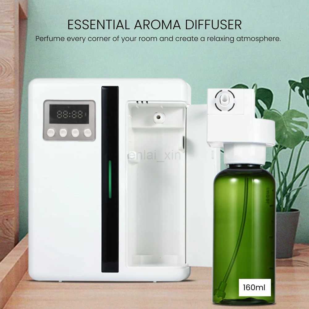 Aroma Diffuser Waterless Essential Oil Diffuser Smart Scent Air Diffuser Machine With Cold Air Nebulizing For Home Large Room Y240803