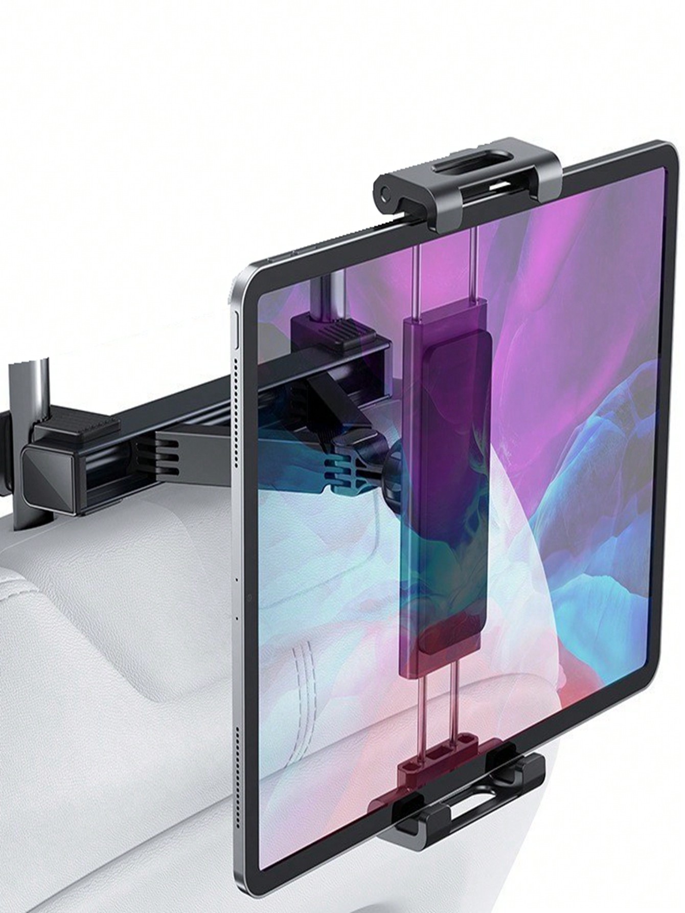 Car tablet stand Retractable phone stand in the rear of the car