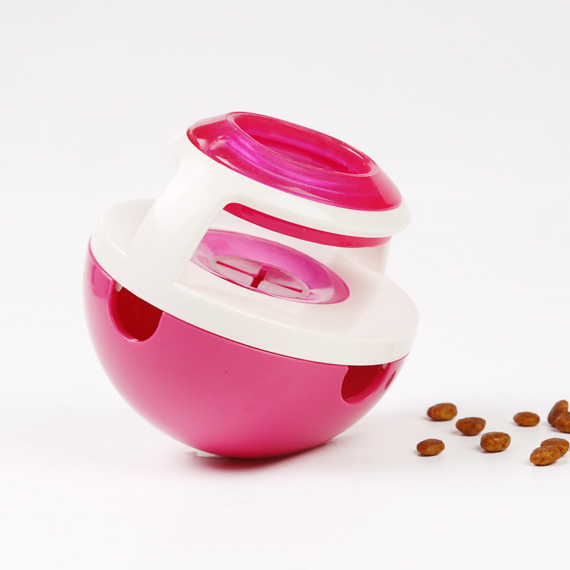 Dog and Cat Puzzle Tumbler and Leaky Ball Toy Set for Fun and Training
