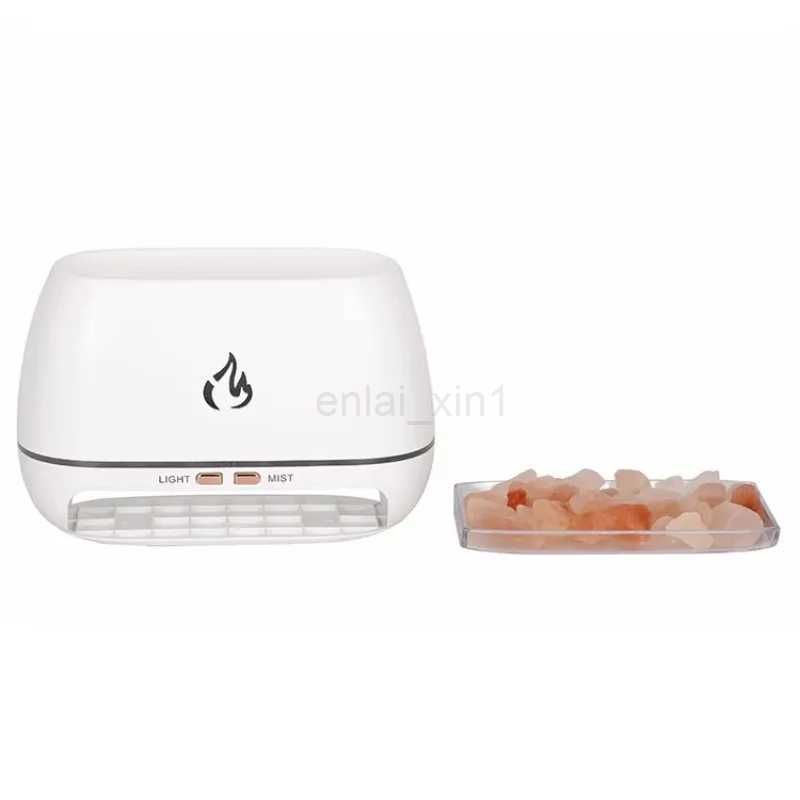 Aroma Diffuser Mini Ultrasonic USB Air Humidifier 3D Flame Diffuser Essential Oils Diffuser Aromatherapy Air Freshener Bedroom Y240806