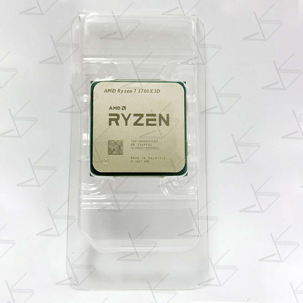 NEW AMD Ryzen 7 5700X3D R7 5700X3D 3.0 GHz 8-Core 16-Thread CPU Processor 7NM L3=96M 100-000001503 Socket AM4 No Fan