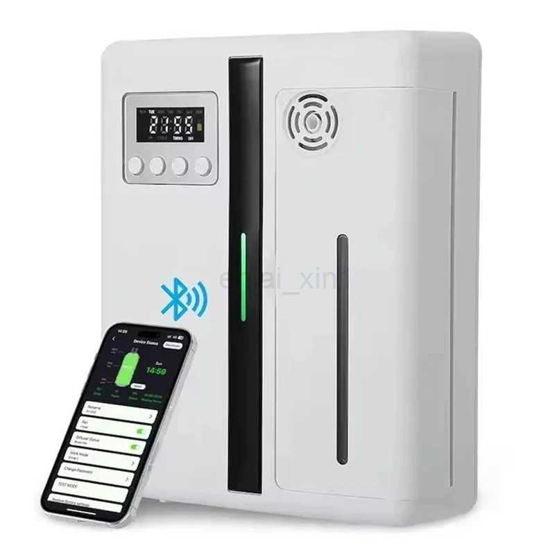 Room Fragrance Diffuser Wall Mounted Hotel Air Freshener Bluetooth Flavoring Diffuser For Essential Oil Electric Smell For Home Y240803