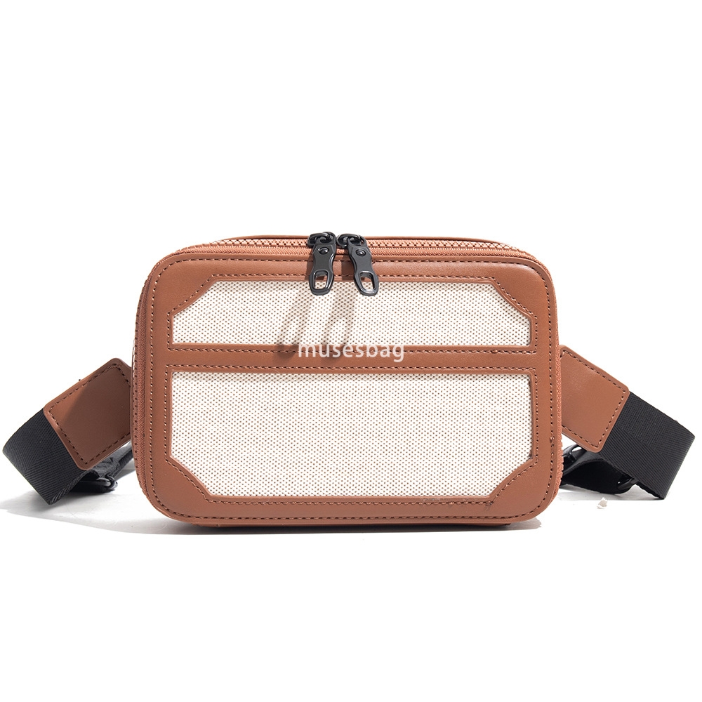 Crossbody bag men's new high-quality small package ins Japanese simple casual shoulder bag fashion box bag wholesale