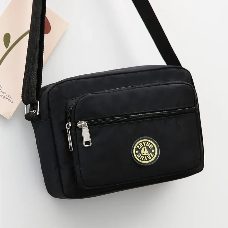 Women Cross Bag Women's Satchel Nylon Cloth Leisure Shoulder Mommy Night Market Bag Direct Approval Commuter Messenger Bag