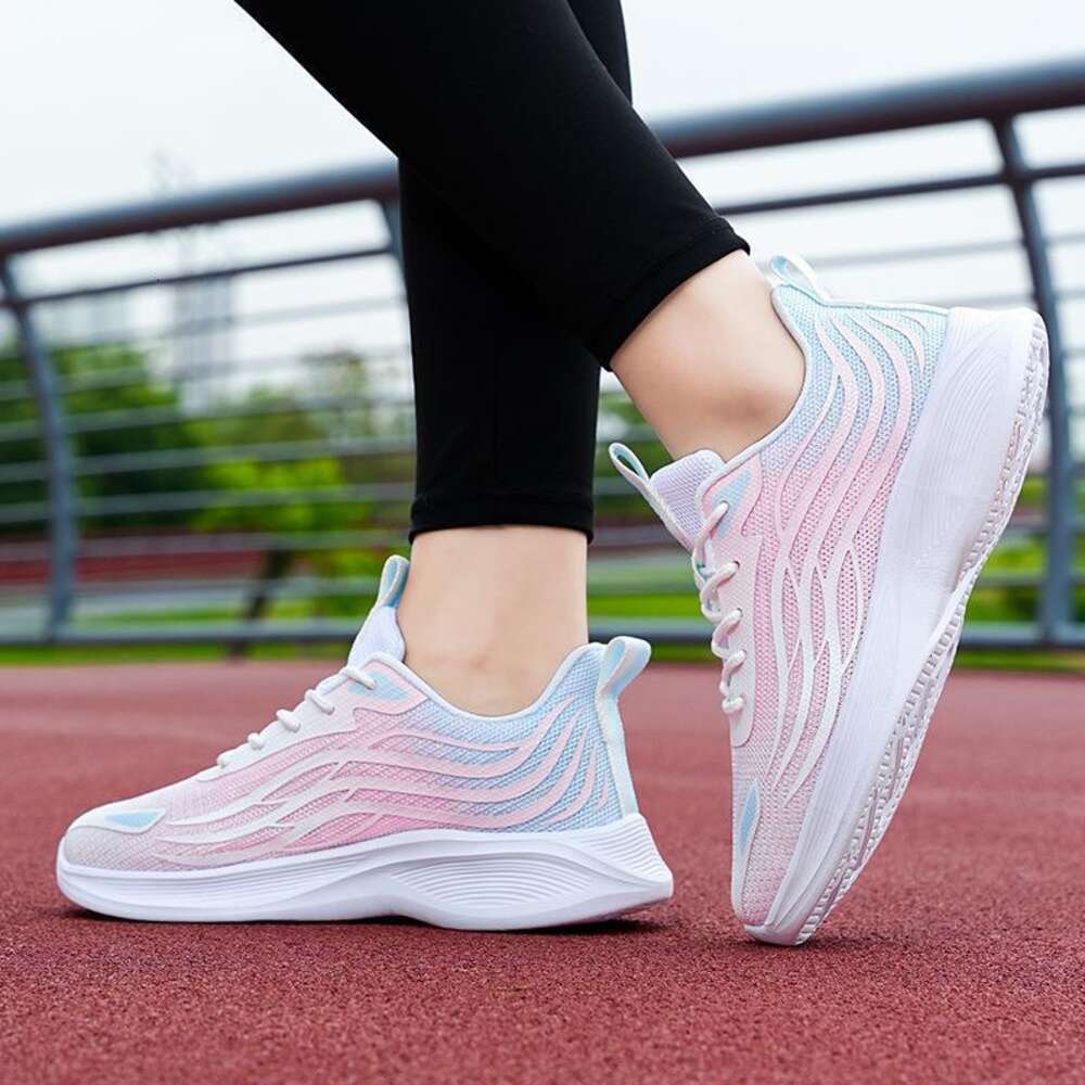 Ddmysports Women S New Summer Jump Rope Sports Shoes Women Soft Soles High Elasticity Mesh Surface Casual And Versatile Lightweight Running Outdoor Sh