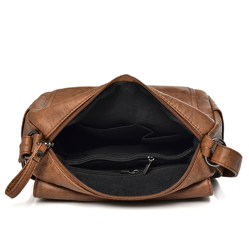 Vintage Soft Leather Femmels' Shoulder Bags Handbags Women's Packet New Designer Small Crossbody Bag 2025 New Free Delivery Designer Bag