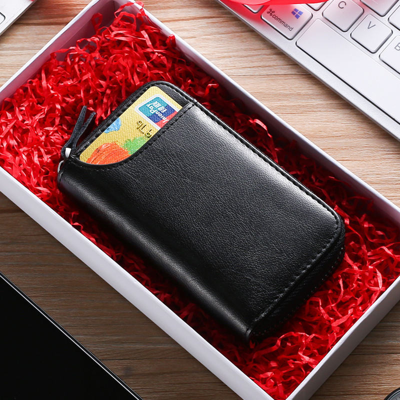 Keychain Zipper Pouch Car Key Bag Men's Large-Capacity Zipper Bag Women's Waist Padlock Key Bag Tide Card Bag Driver's License