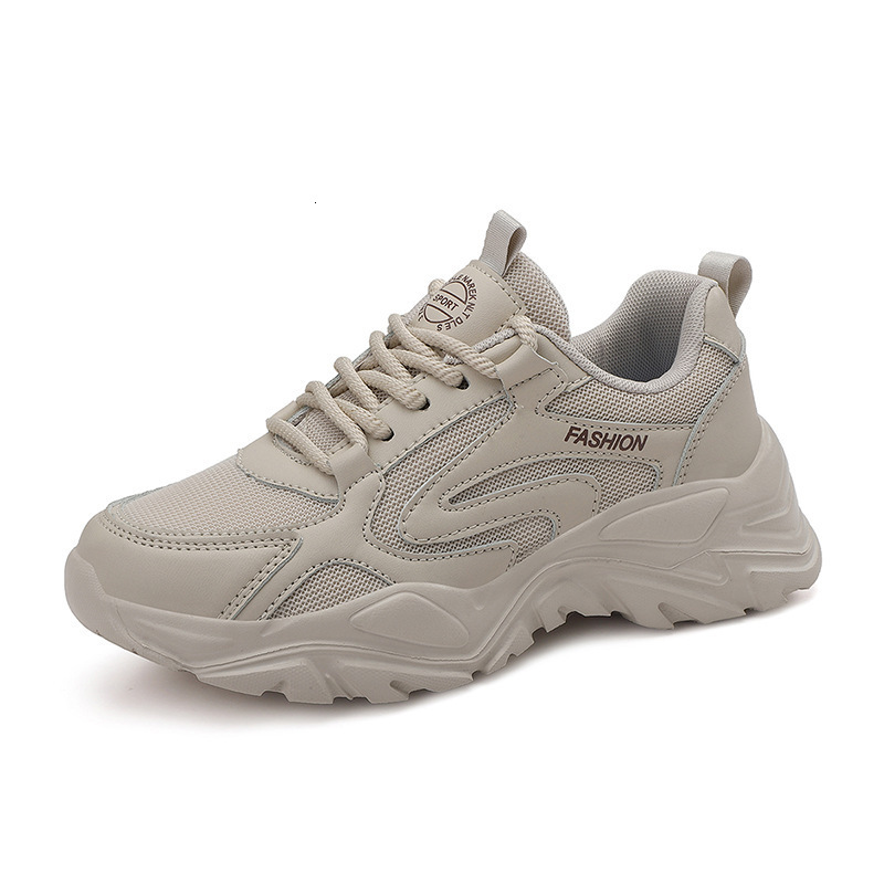 Ddmysports New Fashionable Dad Trendy Mesh Breathable Sports Casual Shock Absorbing Travel Shoes Outdoor Walking Women S Outdoor Shoes