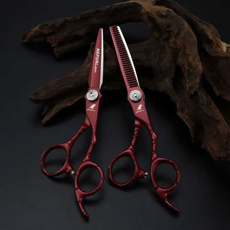 New Arrival Nepurlson Professional Japan 440c 6-inch hair clipper thin hair clipper hair clipper Z241213