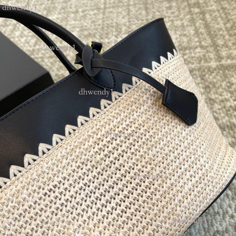 Designer Shopping Straw Bag Women's Tote Large Capacity Summer Beach Weekend Getaway Travel Bag