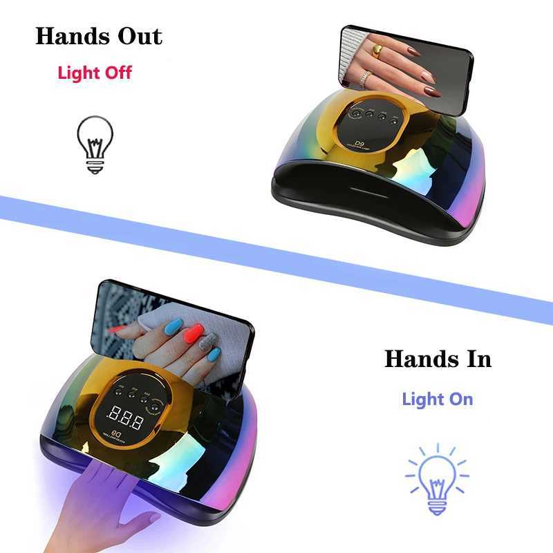 Nail Drying Lamp UV LED lamp for nails 114W Gel Polish Dryer Manicure Nail Lamp With Smart Sensor Professiona Manicure ToolsCL2400806