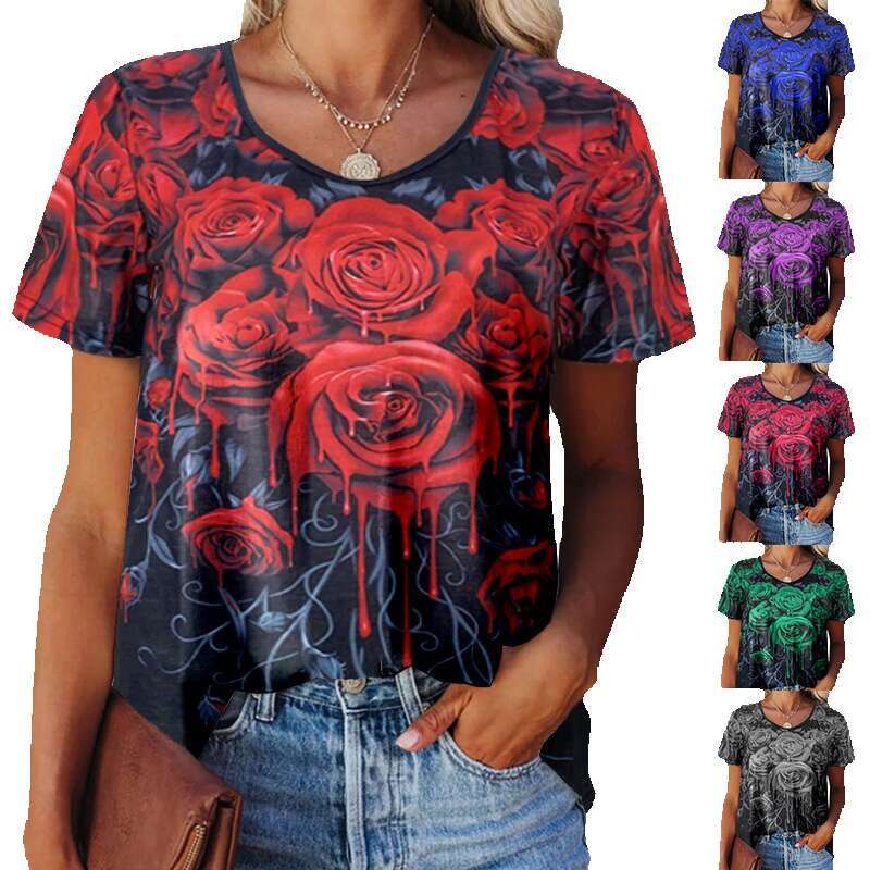 Half Sleeve Summer Loose Versatile Hollow Out Slim Top Female O-neck Crop Tops Quick Drying O Neck Chiffon Stripe Couples Street Activity Crop Tops2