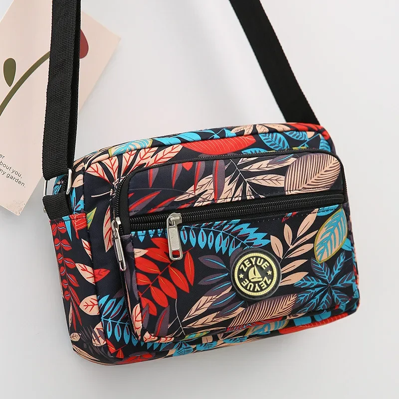 Women Cross Bag Women's Satchel Nylon Cloth Leisure Shoulder Mommy Night Market Bag Direct Approval Commuter Messenger Bag