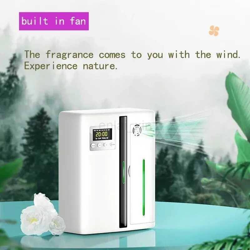 160ml Waterless Scent Diffuser Bluetooth Wall-Mounted Fragrance Machine Smart Scent Diffuser For Essential Oil Hotel Home Y240803