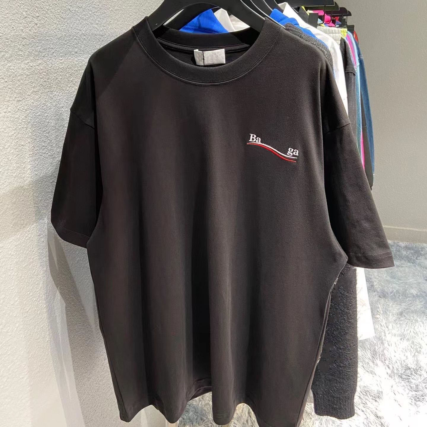 summer mens and womens tshirt paris designer letter print pattern oneck cotton breathable street sportswear top highquality shirt tshirt s-5xl