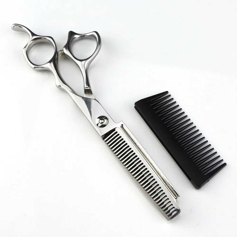 New Arrival New professional JP440C steel 6-inch 2-in-1 hair clip with comb to make the hair clip thinner Z241213