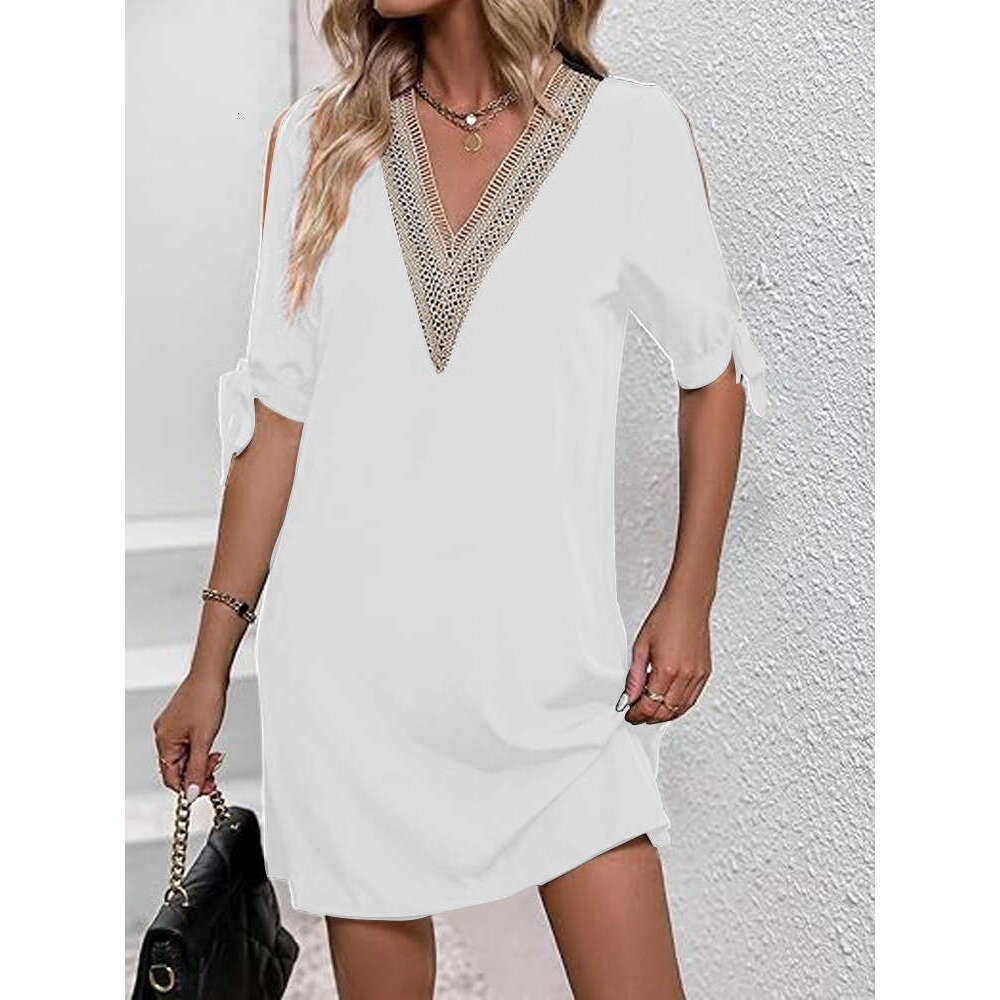 Shirt Best Saller Female Fashion Summer Printing Short Sleeve Casual Slim Streetwear Women Short Backless Couples Collar Blouse Street Activity Crop T