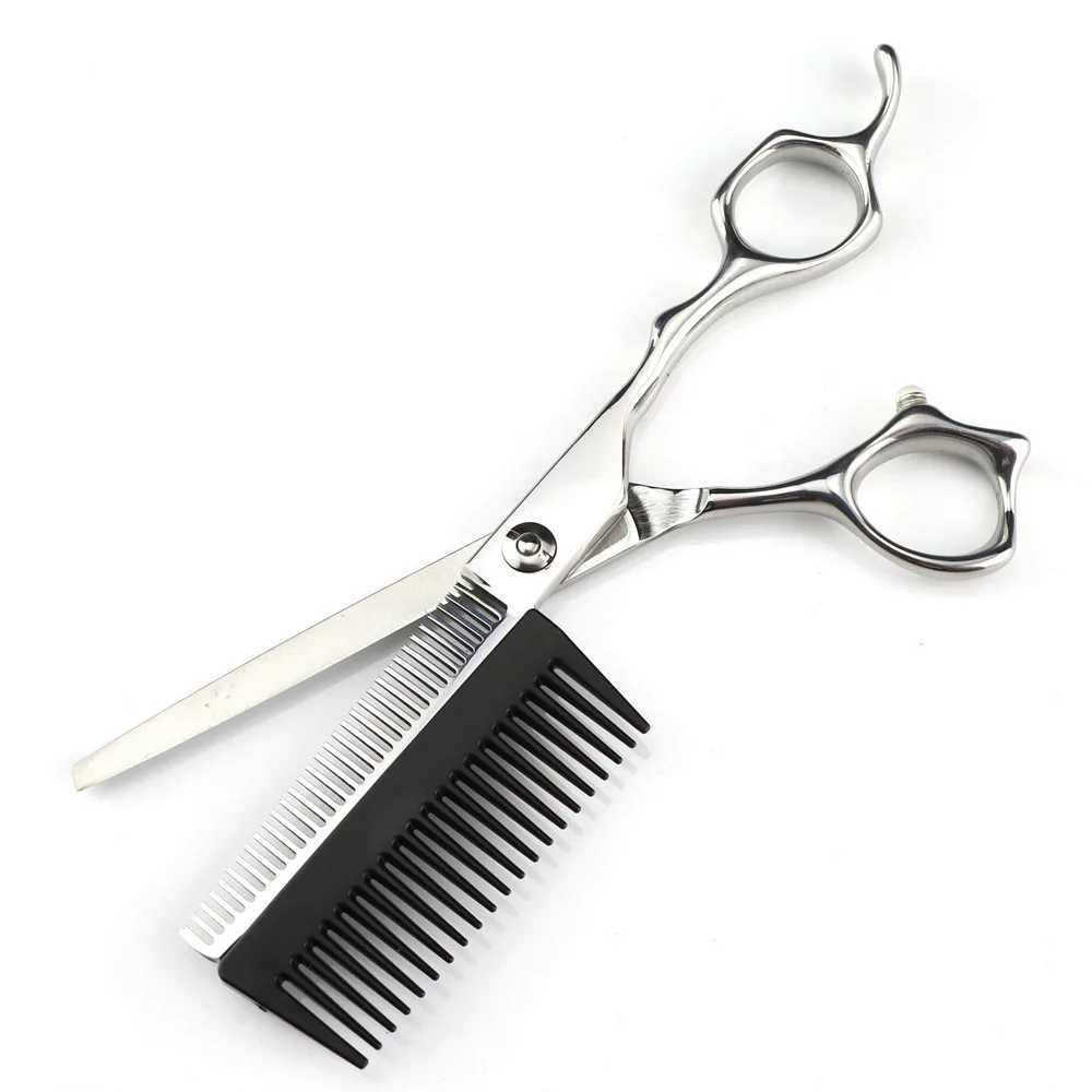 New Arrival New professional JP440C steel 6-inch 2-in-1 hair clip with comb to make the hair clip thinner Z241213