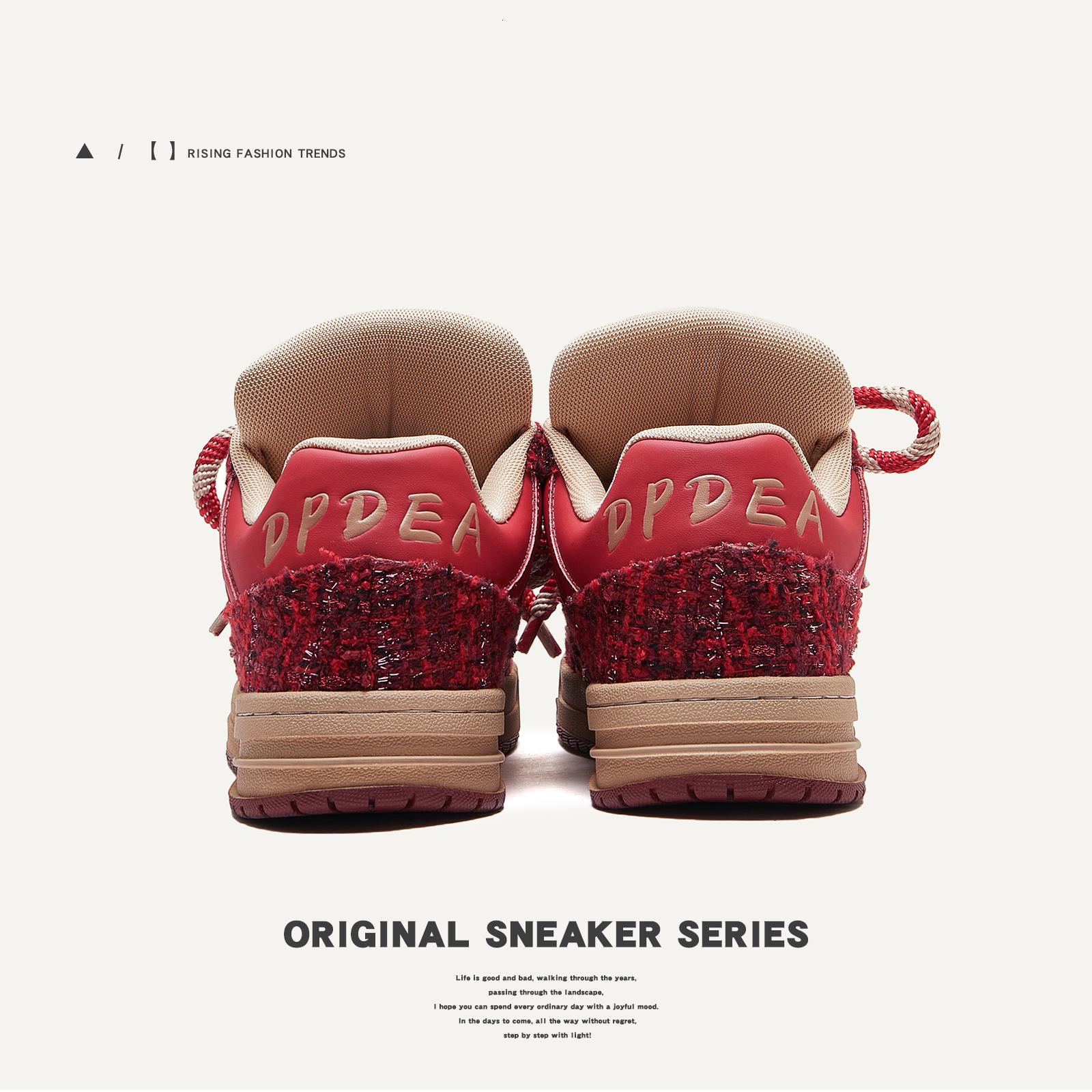 Ddmysports Shoe S New Year Fragrant Red Board For Men And Women Couple Trendy Shoes Outdoor