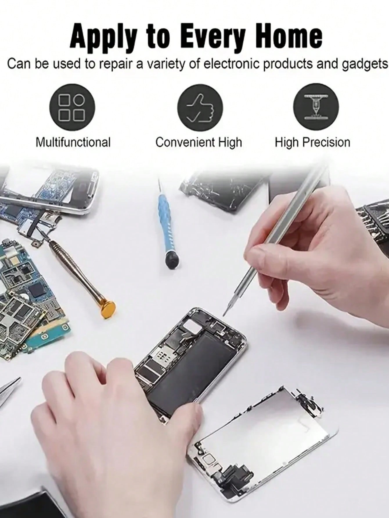 24-in-1 Screwdriver tool set Mobile phone repair multi-function precision tool screw head