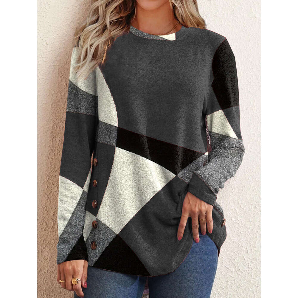 New Merchandise Best Saller Short-sleeved Loose Versatile O-neck Crop Tops Quick Drying Streetwear Clothes Couples Plaid Sleeveless Womens T Shirt Clo