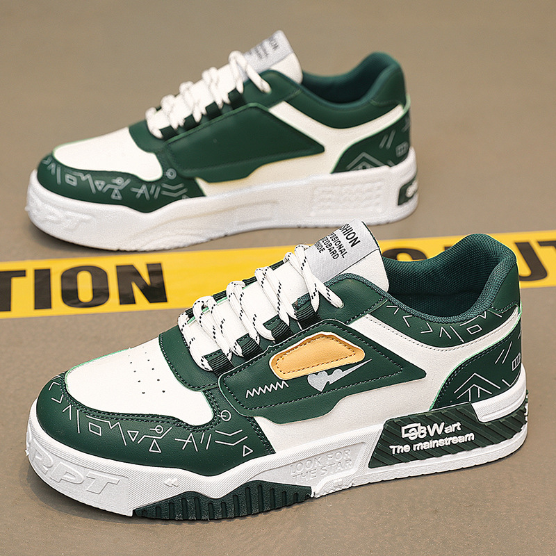 Men's versatile thick soled fashionable breathable casual shoes