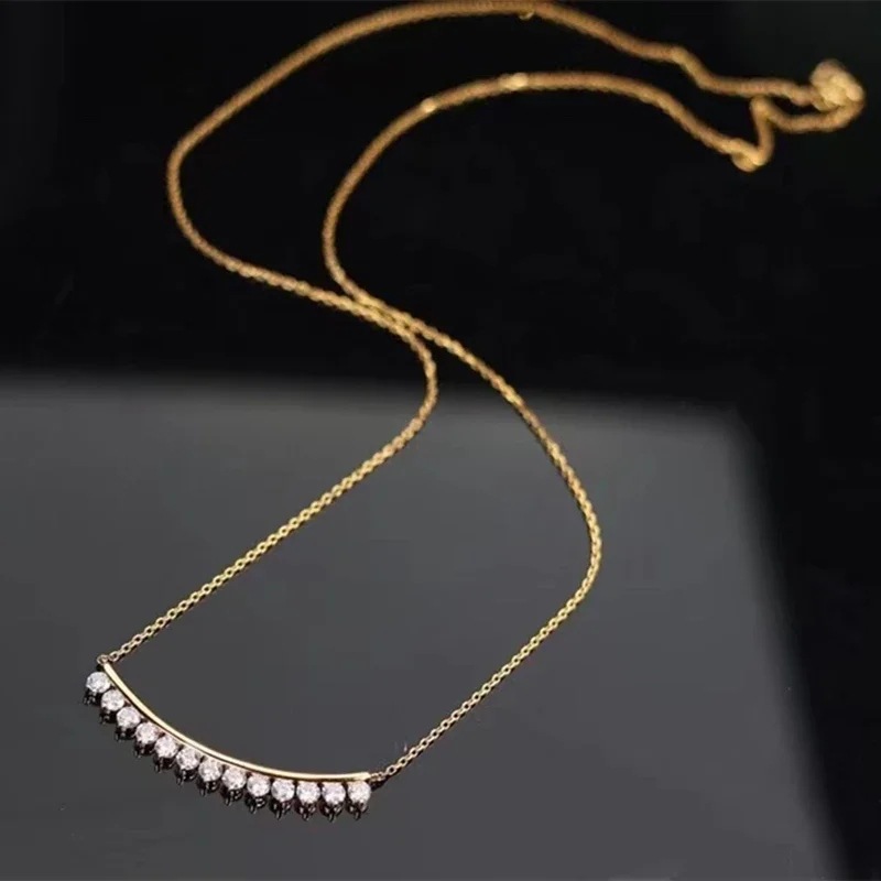 2024 Top Zircon Pendant in Sterg Sier | Gold Filled Necklace for Women