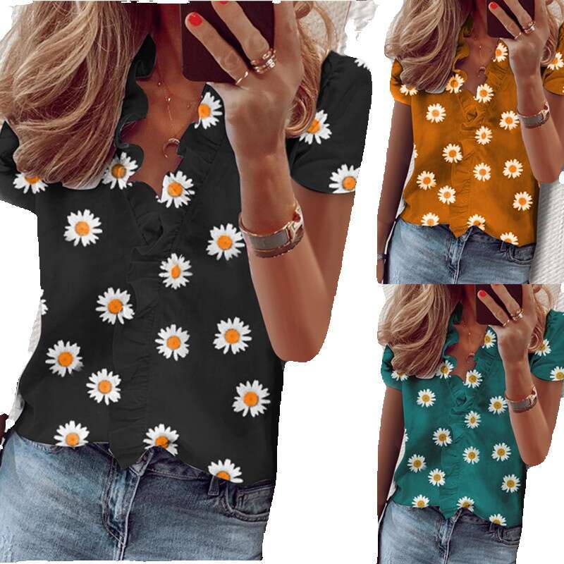 Best Saller Short-sleeved High Street Casual Slim Streetwear Women Short Streetwear Clothes Lace Slim-fit Skinny Base Solid Turtleneck Graphic T Shirt