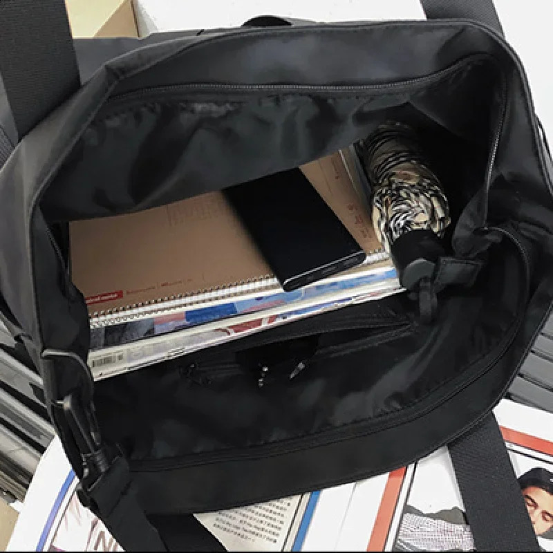 Practical Mens Big Handbag Fashion For Man Large Capacity Cross Bag Men Fit Short Distance Travel Shoulder 240802