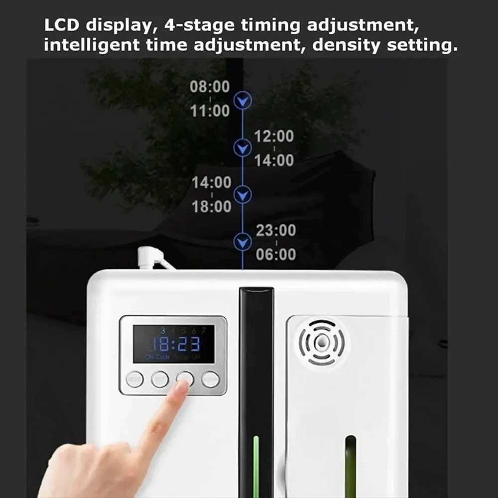 160ml Waterless Scent Diffuser Bluetooth Wall-Mounted Fragrance Machine Smart Scent Diffuser For Essential Oil Hotel Home Y240803