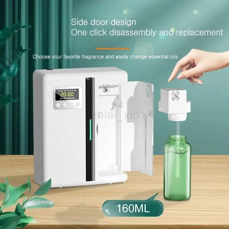 160ml Waterless Scent Diffuser Bluetooth Wall-Mounted Fragrance Machine Smart Scent Diffuser For Essential Oil Hotel Home Y240803