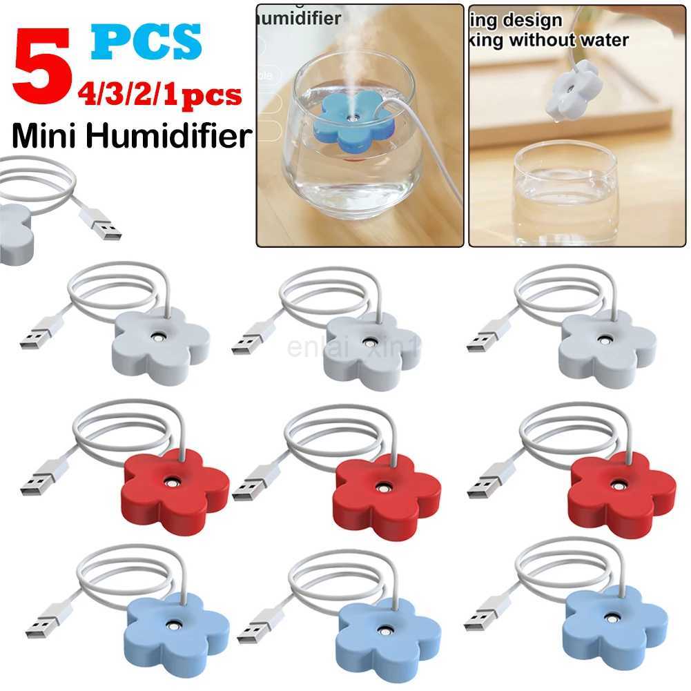 Portable Aromatherapy Humidifiers DC 5V 1A Mini Aromatherapy Humidifiers Diffusers Timed Mute Mist Maker Sprayer for Home Office Y240806