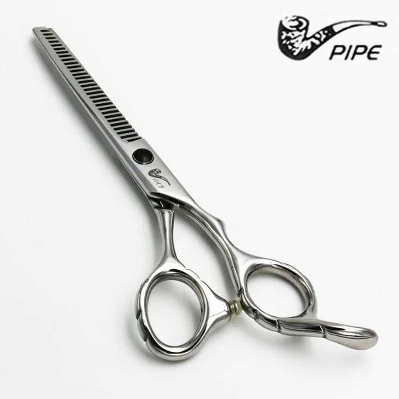 New Arrival 6-inch pipe professional stainless steel hair salon hair clipper+thin hair clipper conventional blade styling tool Z241213