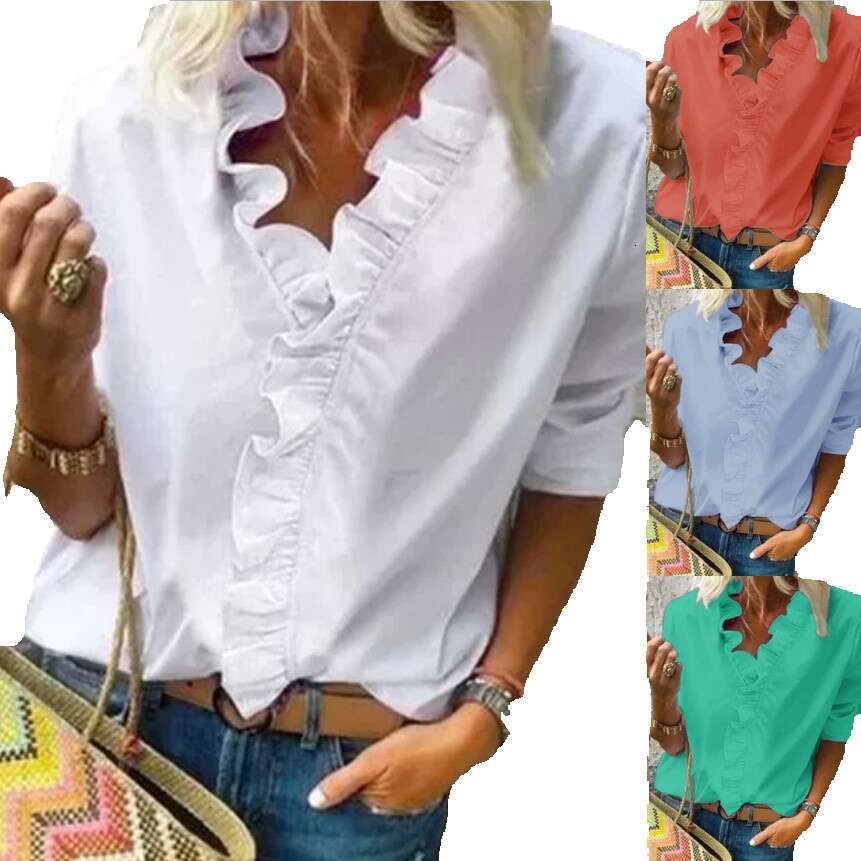 New Merchandise Best Saller Retro Fashion Casual Slim Streetwear Slim Crop Top Casual Quick Drying Bottoming Lace Chiffon Slim-fit Street Activity Cro
