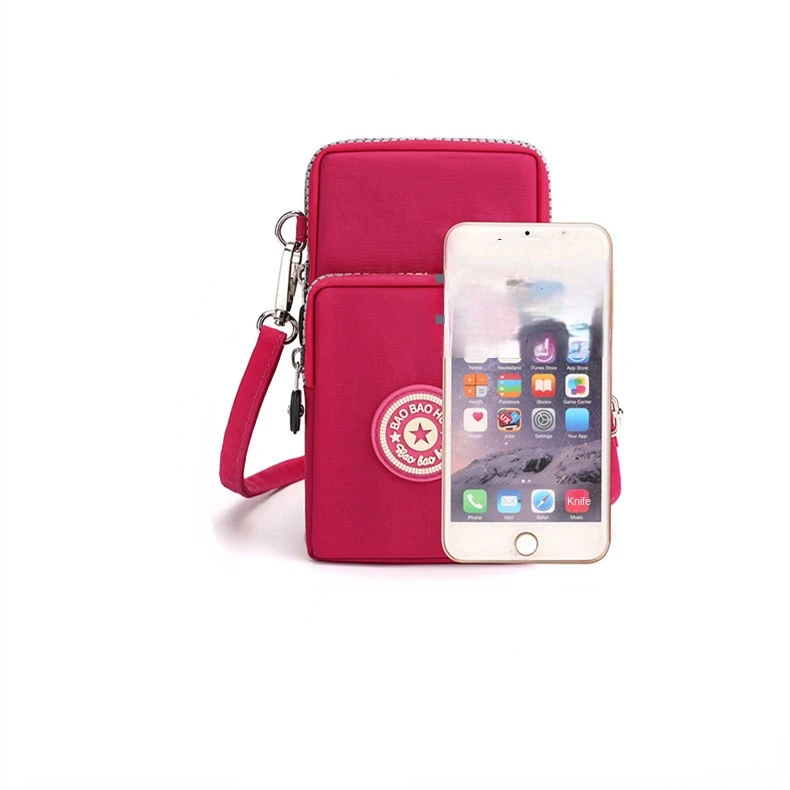 Shoulder Bag Nylon Women Mobile Phone Bag Mini Female Messenger Purse Lady Wallet Small CrossBody Bag Women Handbag сумка женска