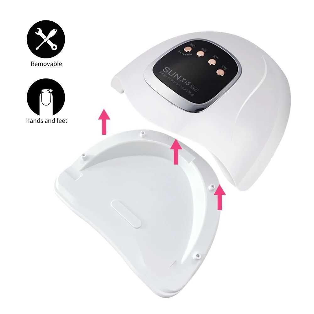 280W 66LEDs Powerful Uv Led Nail Dryer Nail Lamp For Curing All Gel Nail Polish Professional Lamp Light Manicure EquipmentCL2400806