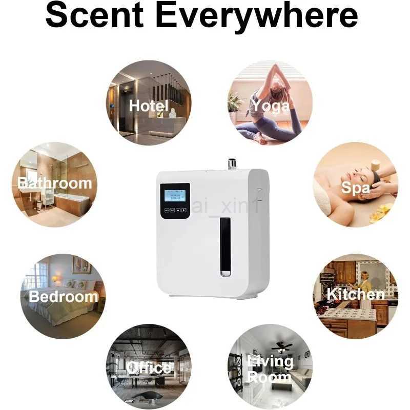 Bluetooth WiFi Scent Air Machine Smart Atomizing Essential Oil Diffuser w/ColdAir Diffusion Technology Aromatherapy for Home Y240803