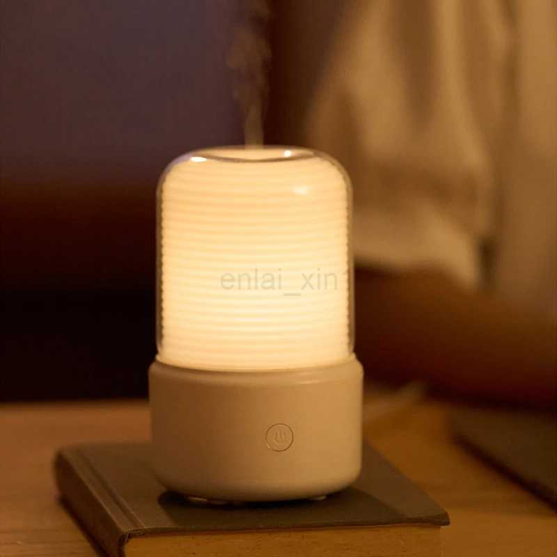 KINSCOTER Home Portable Aroma Diffuser USB Air Humidifier Essential Oil Night Light Cold Mist Maker Sprayer for Gift Bedroom Y240806