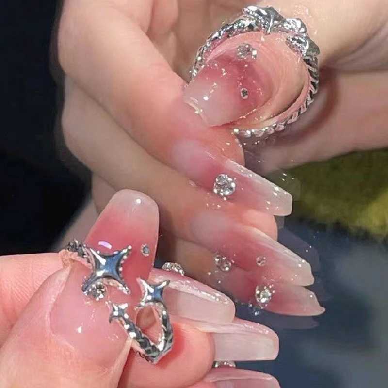 1-3 pieces of womens simple rings adjustable minimalist exquisite fashionable retro star rhinestone rings zircon jewelry accessories W240802