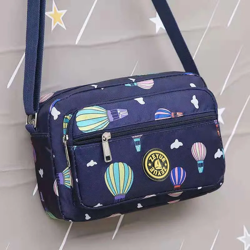 Women Cross Bag Women's Satchel Nylon Cloth Leisure Shoulder Mommy Night Market Bag Direct Approval Commuter Messenger Bag
