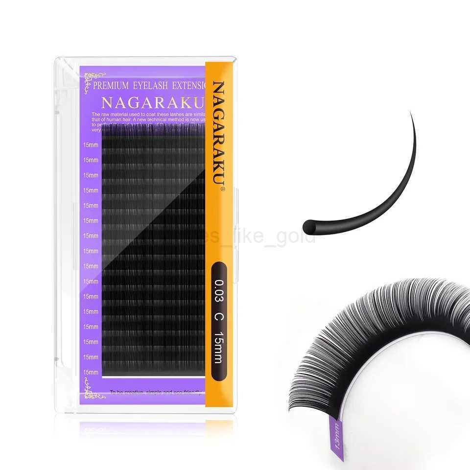 Mix 16-20mm 21-25mm eyelash extension artificial mink personal false eyelashes natural soft eyelashes Cils makeup C D W240803