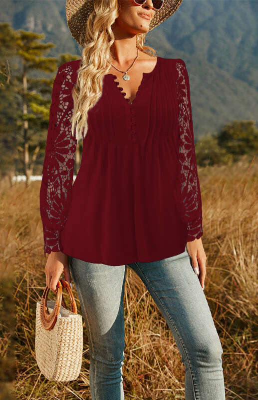 Best Saller Half Sleeve Summer Hollow Out Slim Top Female Summer Printing Short Sleeve Streetwear Clothes Collar Blouse Womens Street Activity Crop To
