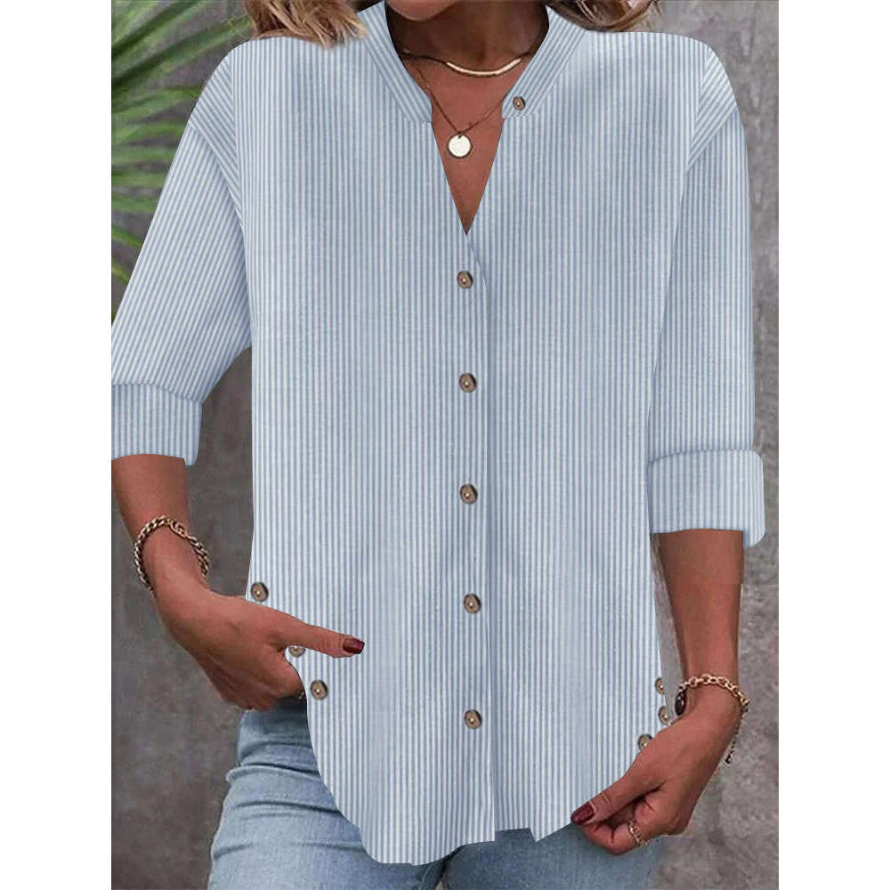 Short-sleeved Summer Casual Slim Streetwear Slim Crop Top Casual Pure Cotton Print Tshirt Collar Blouse Backless Round Neck Stretch Casual Undershirt