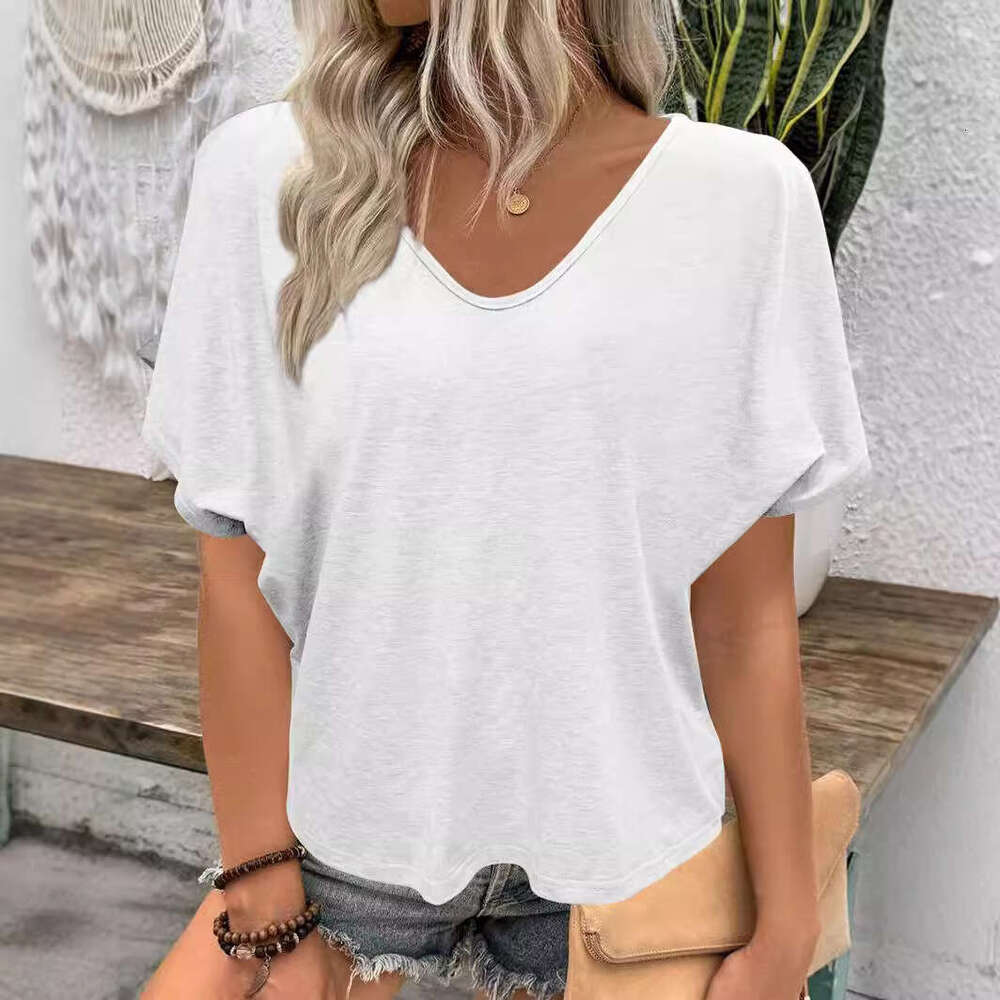 Best Saller Half Sleeve Retro Harajuku Print Vintage Summer Printing Short Sleeve Long-sleeved Skinny Base Backless Graphic T Shirts Stretch Casual Un