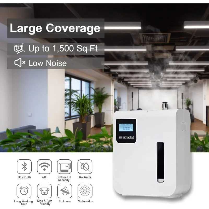 Bluetooth WiFi Scent Air Machine Smart Atomizing Essential Oil Diffuser w/ColdAir Diffusion Technology Aromatherapy for Home Y240803