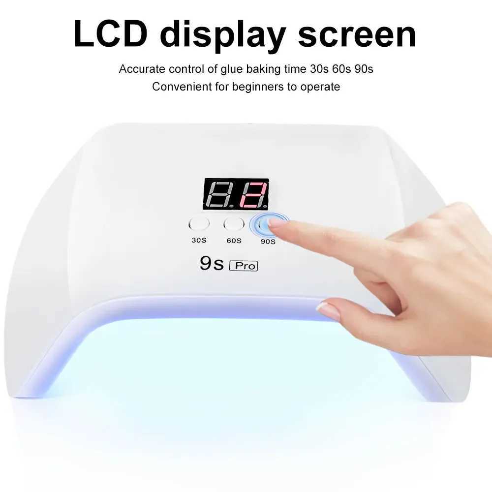 LULAA Trapezium Nail Gel Dryer Lamp 24 LED Beads Nail Phototherapy Machine Professional Manicure Tool Integrated USB EquipmentCL240731