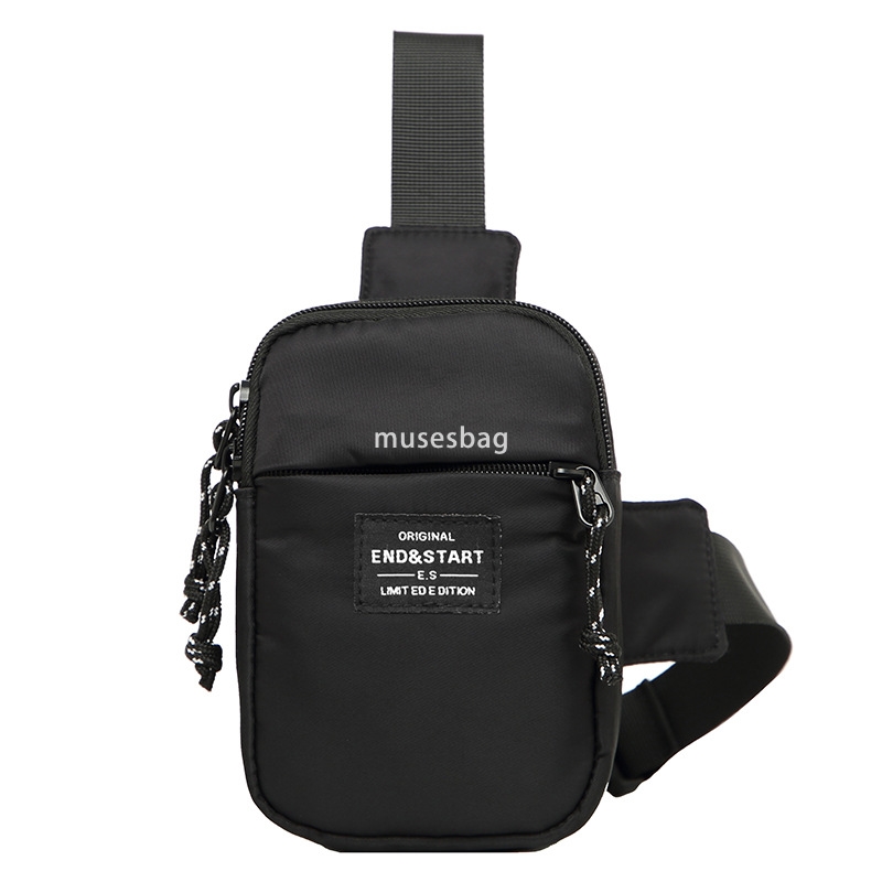 New high-quality men's simple chest bag versatile fashion trend outdoor lightweight shoulder bag men's crossbody bag