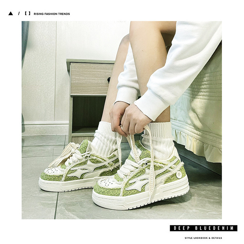 China Chic Brand Summer Perforated Breathable Fashion Korean Version Versatile Men S Board Couple Shoes Outdoor