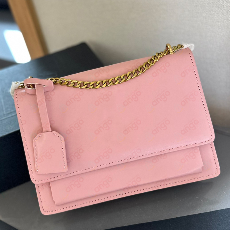 Women Tote Purse Gold Chain Shoulder Bags Fashion With Box And Dust Bag 7C